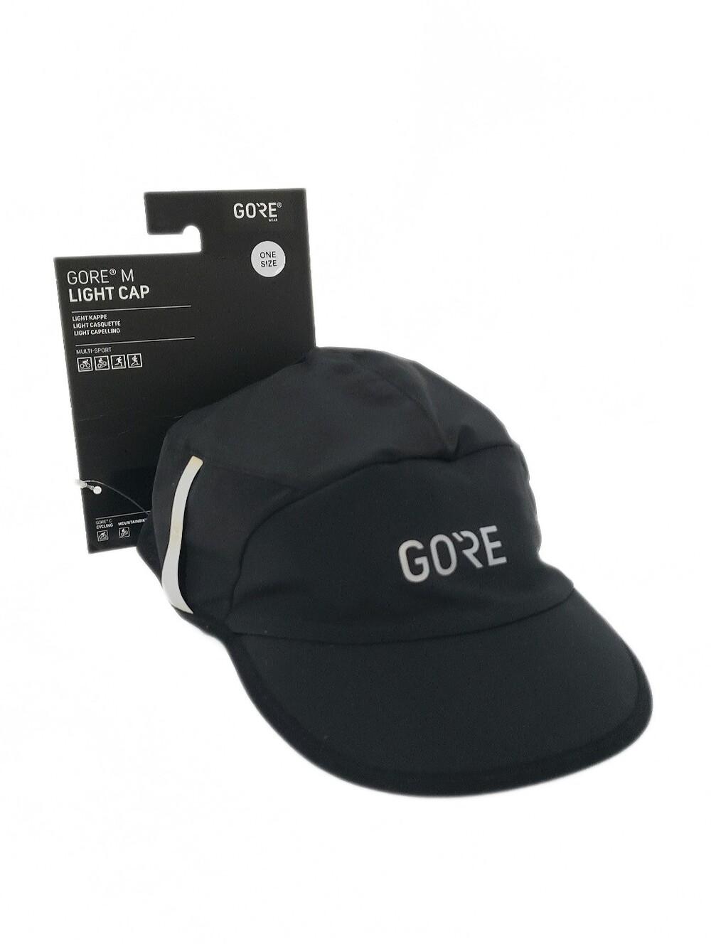 Gore Wear Casquette M (multi-sport) Lightweight Unisex Sports Cap Black NWT